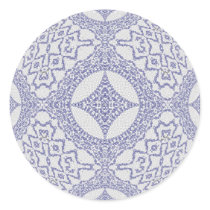 Tangled Tiles Round Sticker