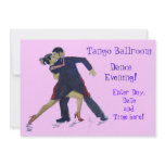 Tango Ballroom Dancing invitations