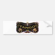 Tango cool designs! bumper sticker