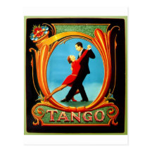 Tango Dancer Postcards