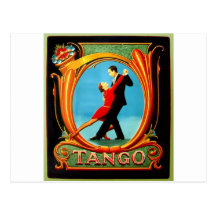 Tango Dancer Postcards