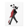 tango dancers post cards