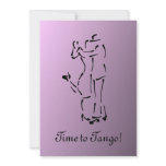 Tango Dancers with Customisable Slogan