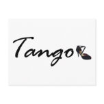 Tango Exclusive Design! Postcards