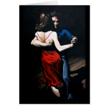 Tango Love Greeting Card