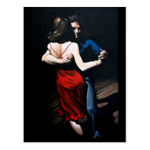 Tango Love Postcard