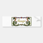 Tango Original design! Bumper Stickers