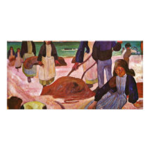 Tangsammler By Gauguin Paul (Best Quality) Personalized Photo Card