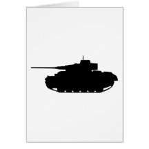 Tank Greeting Cards