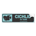 Tank Mates bumper sticker series 1-Cichlid B