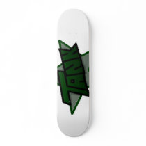 Tank Star Grn/Wht Skate Boards