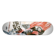 Tank Theory "La Maldad" Custom Skateboard