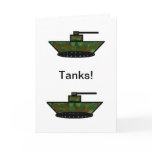 Tank you card!