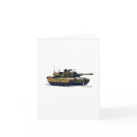 tanks a lot greeting card