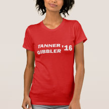 Tanner Gibbler 2016 Top Shirts