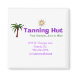 Tanning Hut Magnet