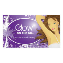 Tanning Salon Business Card