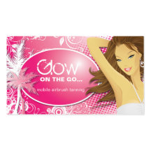 Tanning Salon Business Card