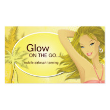 Tanning Salon Business Card