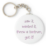 Tantrum 2 copy keychains