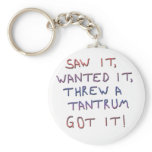 Tantrum keychains