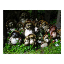 Tanuki Post Card