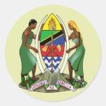 Tanzania Coat of Arms detail Sticker