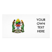 Tanzania Coat of Arms Photo Greeting Card