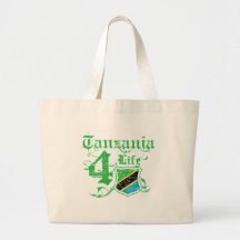 Tanzania for life canvas bags
