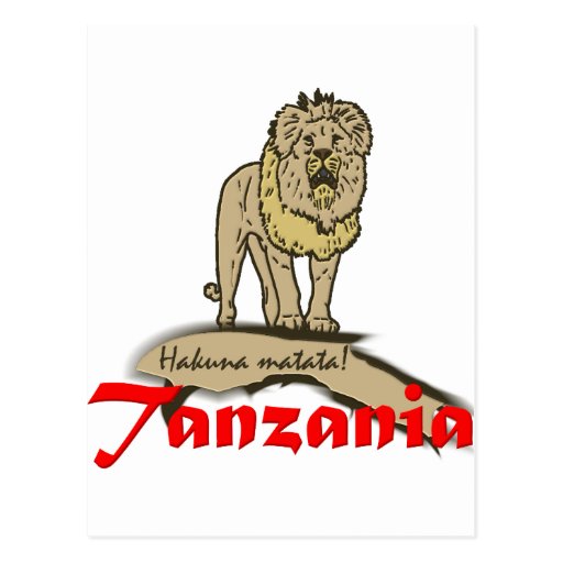 Tanzania Goodies Post Card