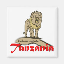 Tanzania Goodies Refrigerator Magnet