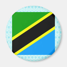 Tanzania High quality Flag Fridge Magnet
