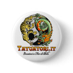 Tao Circle Pinback Buttons