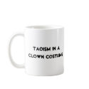 Taoism in a clown costume mug
