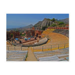Taormina amphitheatre 2 postcards