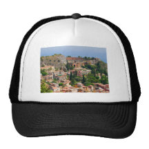 Taormina amphitheatre 4 hats