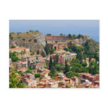 Taormina amphitheatre 4 postcards