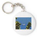 Taormina sail boat keychains