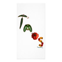 Taos Chilli Peppers Personalised Photo Card