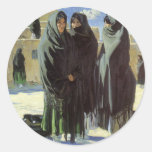 Taos Girls by Walter Ufer Sticker