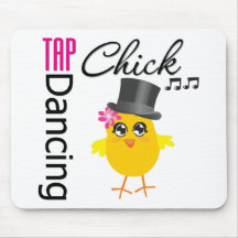 Tap Dancing Chick 2 Mouse Pads