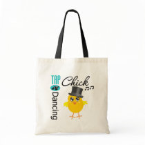 Tap Dancing Chick 5 Canvas Bags