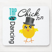 Tap Dancing Chick 5 Mouse Pad