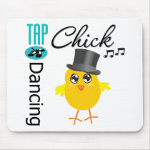 Tap Dancing Chick 5 Mouse Pad