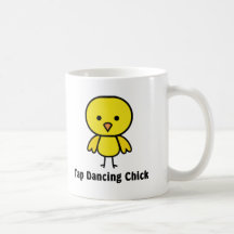 Tap Dancing Chick Coffee Mugs