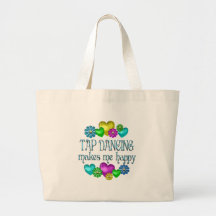 Tap Dancing Happiness Tote Bag
