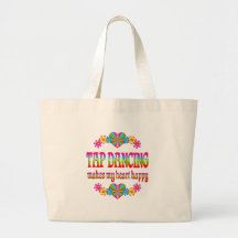 Tap Dancing Heart Happy Bag
