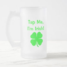 Tap Me I'm Irish! Mug