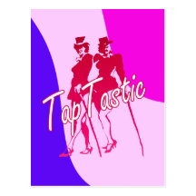 Tap Tastic Dancing Postcards