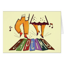 Tap Time Greeting Cards